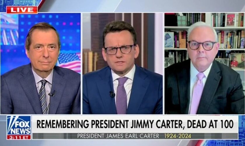 Fox News pundit questions whether Jimmy Carter was actually ‘decent’ as he ‘essentially’ called Reagan ‘racist’