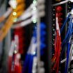 Interior of a server room in the American the Internet connection and data center company Equinix in Amsterdam on July 14, 2021. (Photo by Sem van der Wal / ANP / AFP) / Netherlands OUT