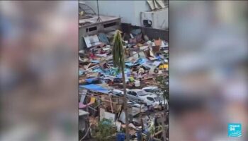 À Mayotte, un tiers de la population sans abri après le passage du cyclone Chido