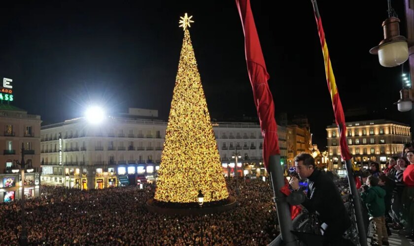 Aforo máximo de 17.500 personas durante las campanadas de Fin de Año en la Puerta del Sol