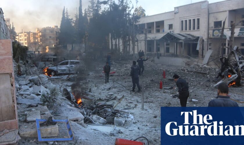 Airstrikes hit hospitals in Syria’s Idlib region as insurgents fight Assad forces