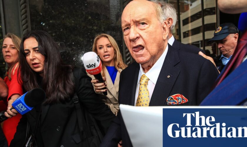 Alan Jones to plead not guilty to 34 sexual assault charges saying allegations ‘baseless or distort truth’