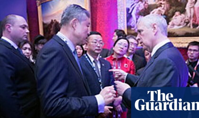 Alleged Chinese spy linked to Prince Andrew named as Yang Tengbo