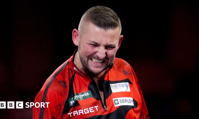 Nathan Aspinall at 2025 PDC World Championship