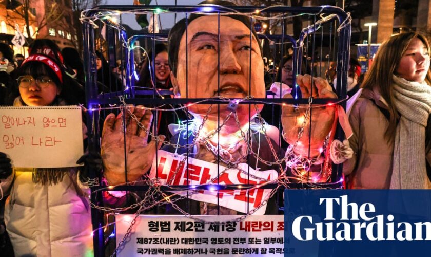 Authorities in South Korea seek arrest warrant for impeached president Yoon