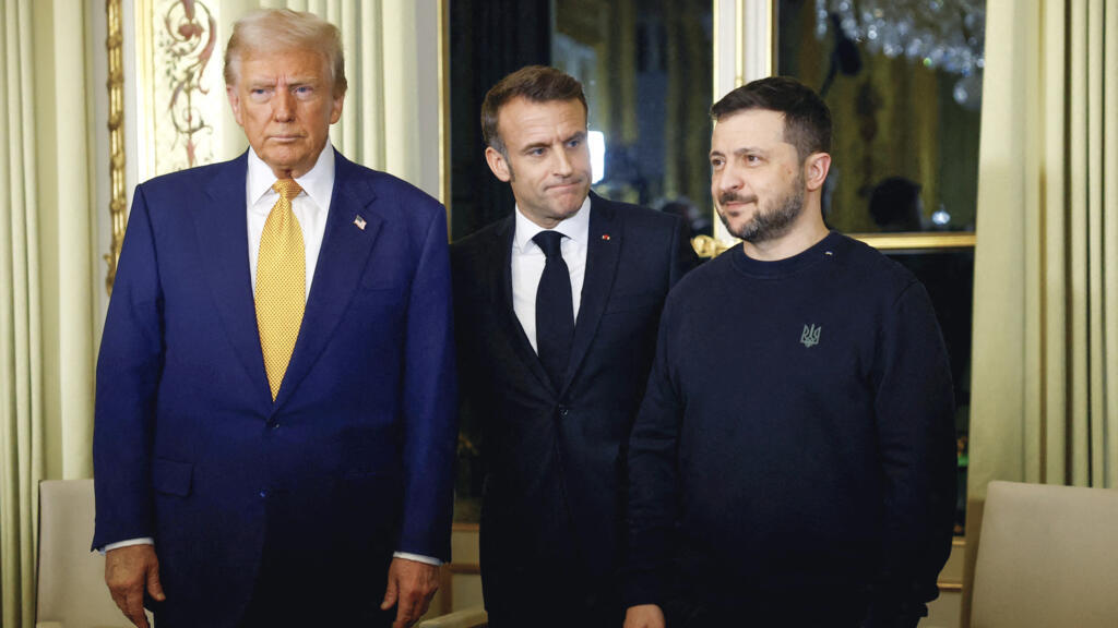 Avant la cérémonie à Notre-Dame, rencontre tripartite entre Trump, Zelensky et Macron