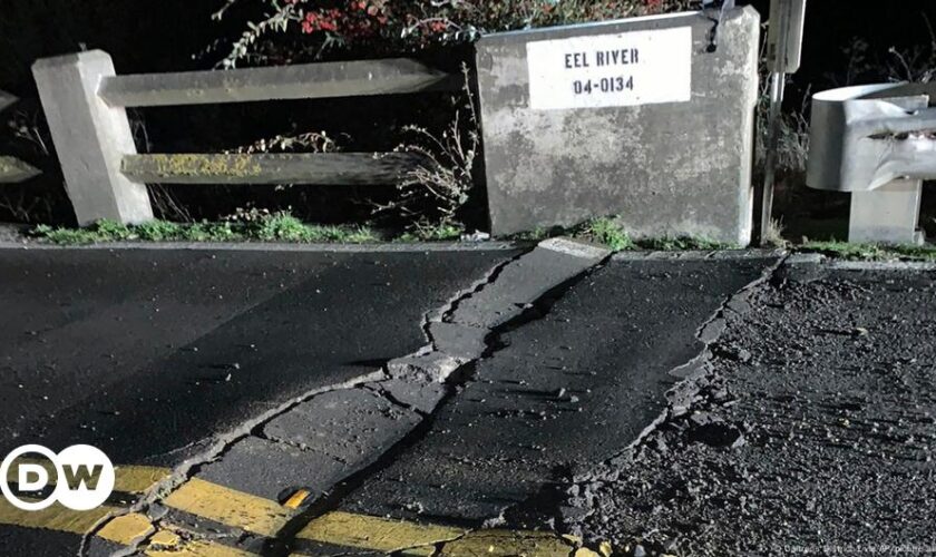 BREAKING — A tsunami warning has been issued after a magnitude 7 quake hit northern California