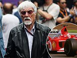 Bernie Ecclestone to sell £300MILLION car collection as Formula One mogul puts 69 vehicles up for sale - including Michael Schumacher's iconic title-winning Ferrari