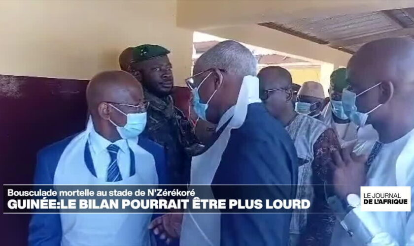 Bousculade en Guinée : le bilan pourrait être plus lourd