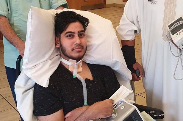 Boy, 15, felt sharp pain in his stomach and was paralysed just 24 hours later