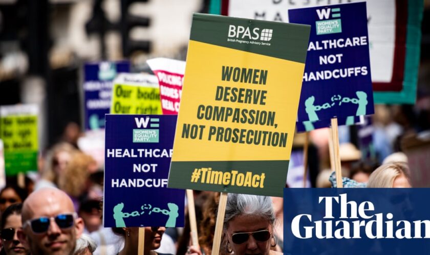 Calls for abortion law change in England after couple sentenced for buying pills