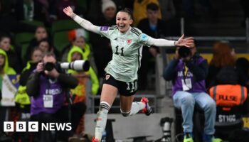 Celebrations as Wales make history qualifying for Euros