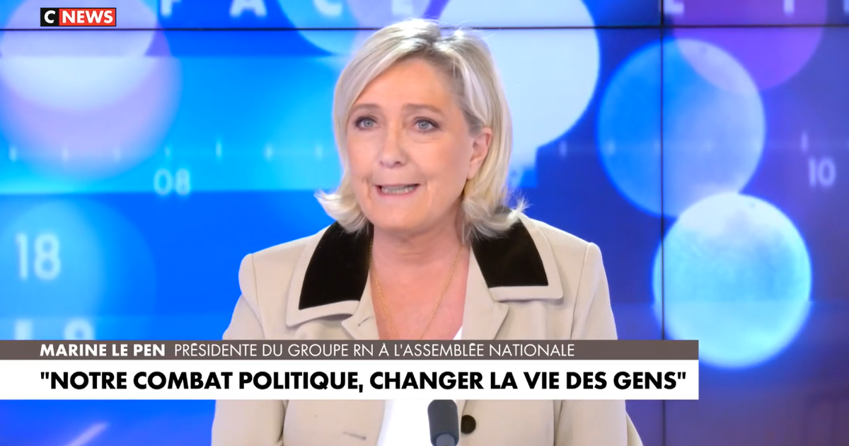 Censure du gouvernement : Marine Le Pen confie avoir ressenti de la «misogynie» pour la «première fois de sa carrière politique»