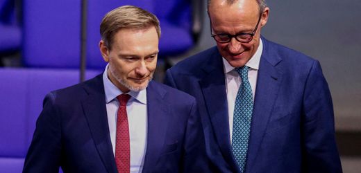 Christian Lindner warnt Friedrich Merz vor Nähe zu Robert Habeck