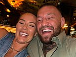 Conor McGregor and his fiancee Dee Devlin are all smiles as they enjoy 'date night' weeks after UFC fighter lost civil sexual assault case