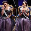 Crown Princess Victoria of Sweden is effortlessly elegant in a purple ballgown - as she joins other royals at Nobel Prize Awards Ceremony