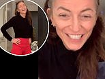 Davina McCall shows off her new haircut in fun clip after stylist partner Michael Douglas lovingly cut her locks following brain tumour surgery