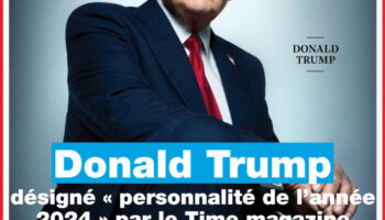 Donald #Trump désigné « personnalité de l’année 2024 » par le Time magazine