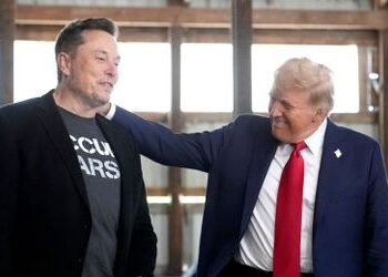 Donald Trump veröffentlicht offenbar aus Versehen private Nachricht an Elon Musk