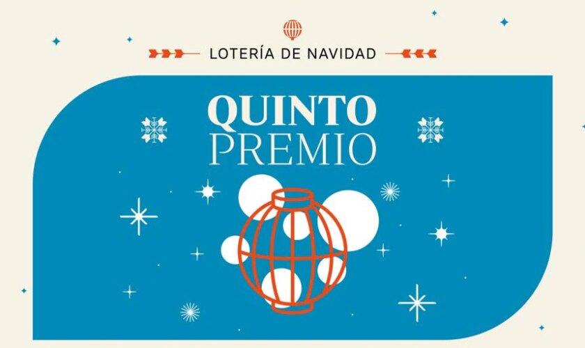 El 37876, primer quinto premio de la Lotería de Navidad 2024