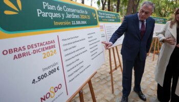 El Ayuntamiento de Sevilla invertirá 7 millones de euros en parques y jardines en 2025