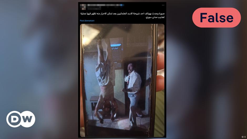 Fact check: Image does not show torture in Syria