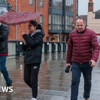 Flood warnings as thousands without power after Storm Darragh