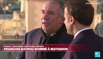 France :  Emmanuel Macron nomme François Bayrou Premier ministre