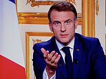 French President Emmanuel Macron blames extremist parties for throwing Government 'into chaos' as he reveals the country will have a new prime minister in 'the coming days' - and vows he will STAY in office