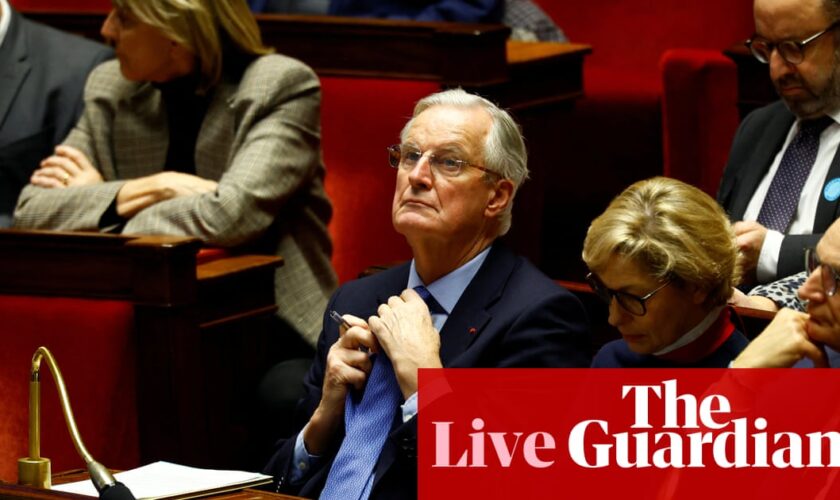 French government faces vote of no confidence – Europe live