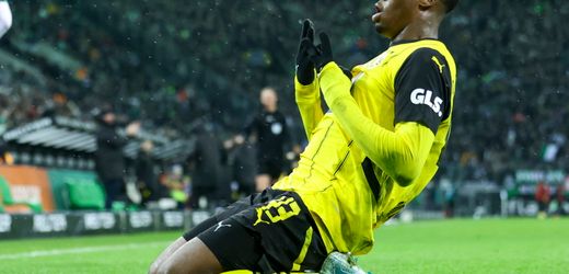 Fußball-Bundesliga: Remis zwischen Borussia Dortmund und Borussia Mönchengladbach