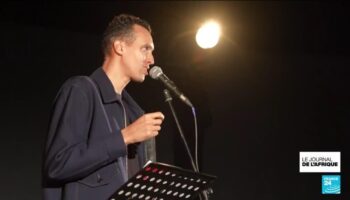 Gaël Faye présente son roman Jacaranda en musique au mémorial de Gisozi à Kigali