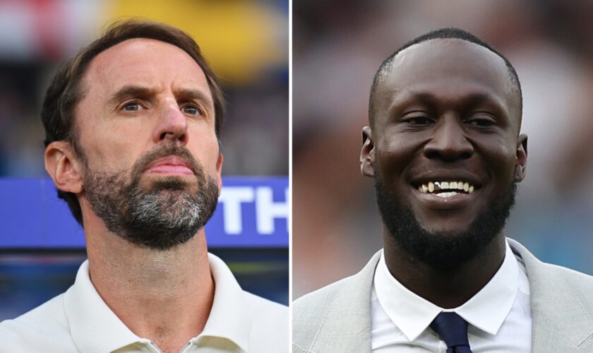 Gareth Southgate reveals Stormzy makes him proud to be British