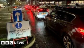 Hampshire water outage likely to last until weekend