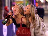 Having themselves a VERY Merry Christmas! Revellers hit the town on Black Eye Friday as the festive season gets properly underway