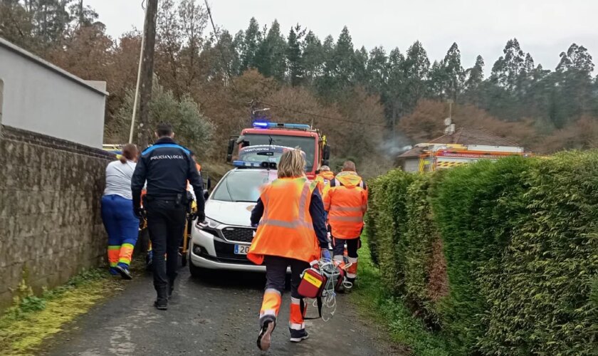 Heridos de gravedad una pareja y su bebé de 10 días tras incendiarse su casa en Pontevedra por un radiador eléctrico