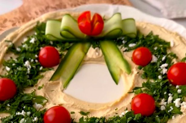 Impress Christmas guests with ultimate snack dish featuring festive bow