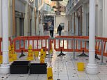 Inside Britain's saddest shopping centre: Town centre mall empty just DAYS before Christmas as depressed locals say 'it's a disgrace'