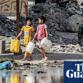 Israel accused of act of genocide over restriction of Gaza water supply