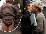 Jamie Laing hilariously strips down to leopard print 'tiny knickers' as he embodies Bridget Jones to recreate iconic scene with wife Sophie Habboo