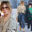 Jennifer Lopez  bonds with teenage child Emme as they shop at Los Angeles flea market