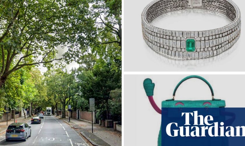 Jewellery worth £10.4m stolen from London home in one of Britain’s biggest burglaries