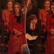 Kate Middleton and Prince Louis, six, share a tender mother-son moment in first glimpse of the royals inside the Princess of Wales's 'Together At Christmas' carol concert