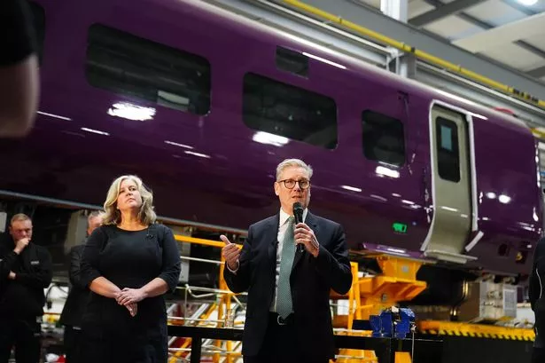 Keir Starmer says £500m Hitachi deal will 'relieve anxiety' of rail workers