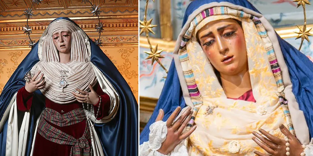 La Estrella y la Virgen de las Angustias de los Gitanos, de hebrea, para la Navidad