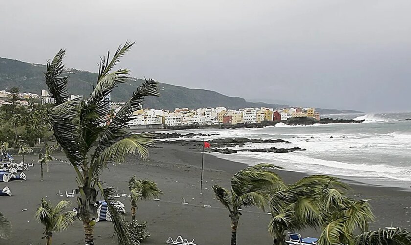 La borrasca Dorothea pone en alerta naranja por fuertes vientos a parte de Canarias y en aviso amarillo a Menorca