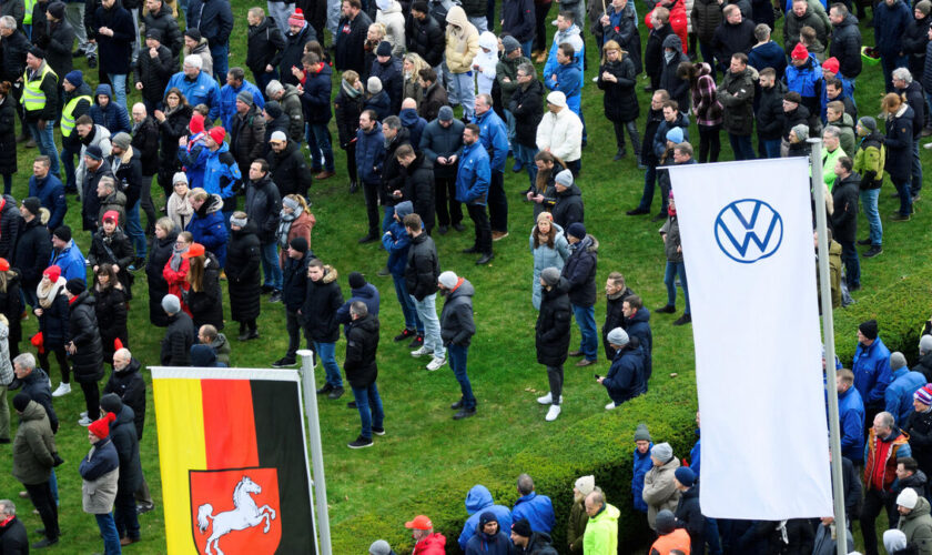 La grève géante chez Volkswagen, symbole d’une Allemagne en crise