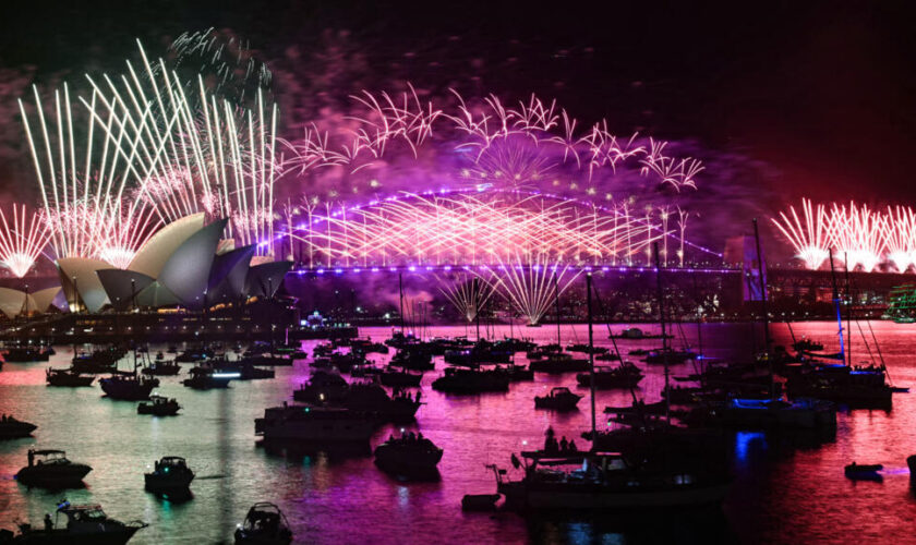 L'est du globe fête la nouvelle année