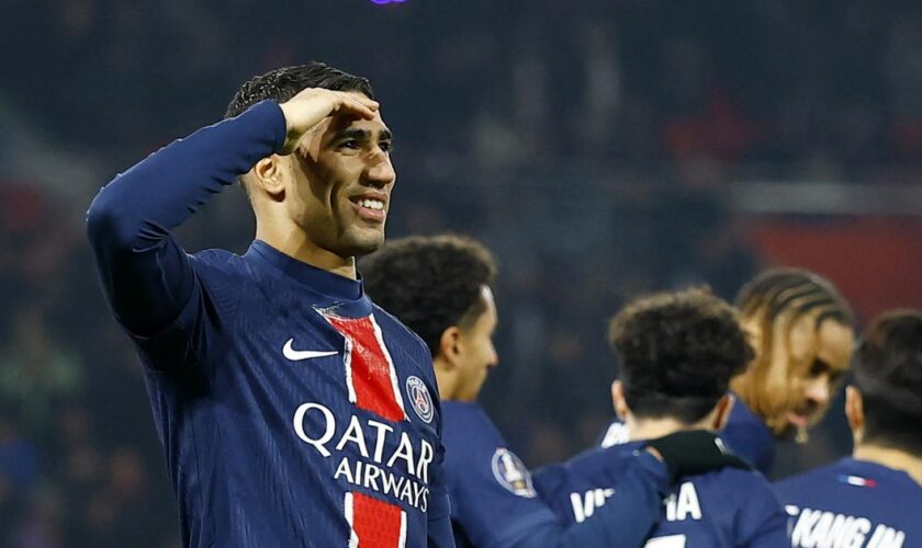 Ligue 1 : machine, chambreur, plénitude… Hakimi, l’homme fort du PSG