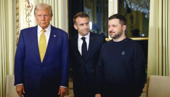 Macron recibe a Trump y Zelenski antes de la reapertura de Notre Dame